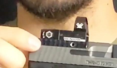 Vortex Venom mounted on a Canik TP9SFX MOS Mounting Plate System