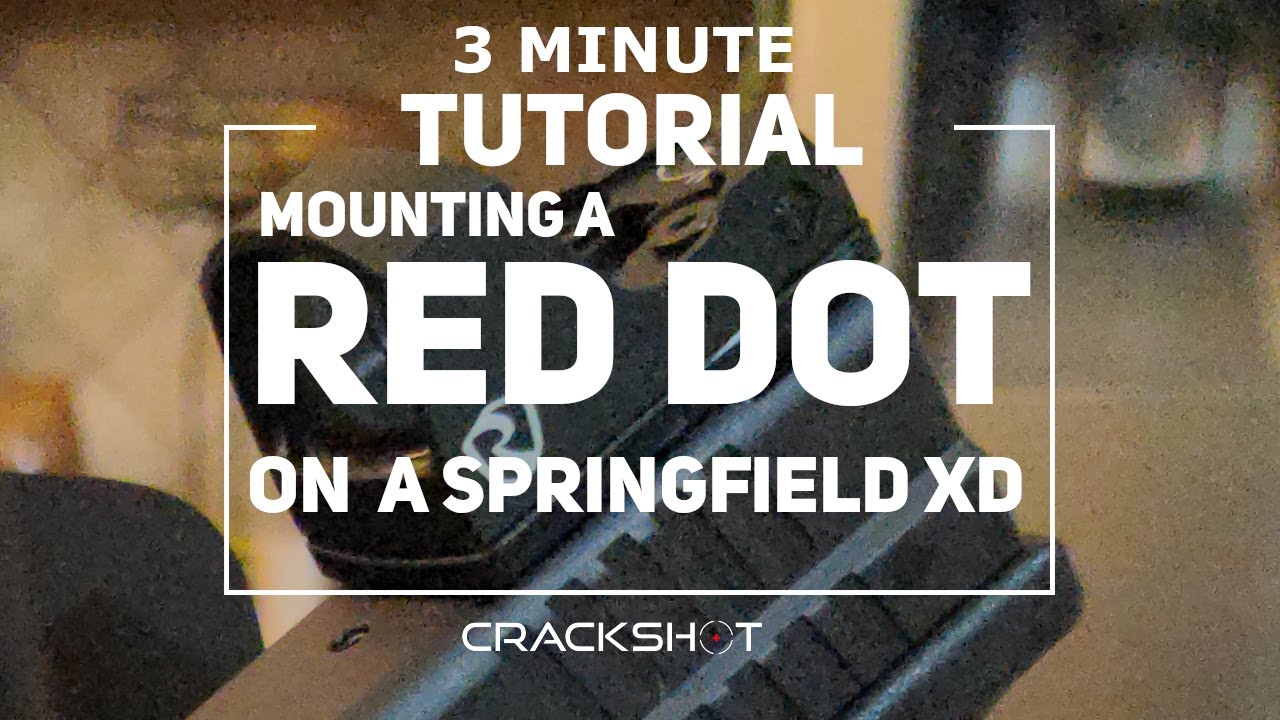 How to Mount a Red Dot on a Handgun without Milling the Slide