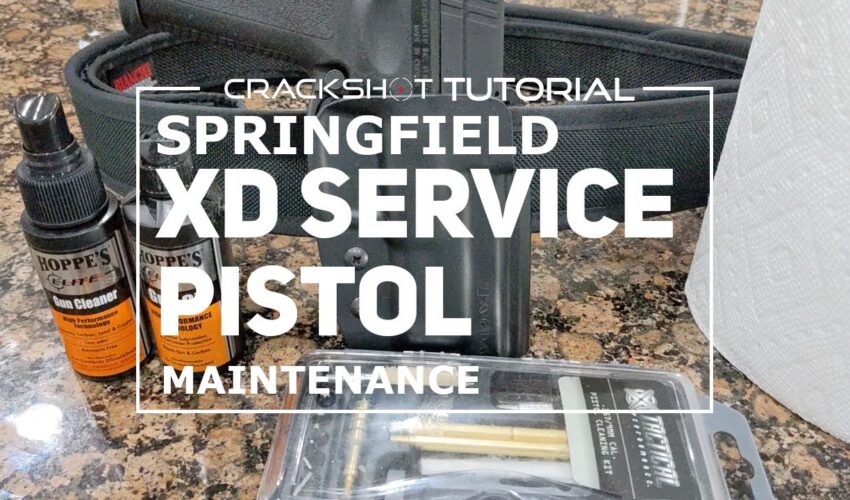 Springfield XD Service Pistol : How to Disassemble and Clean