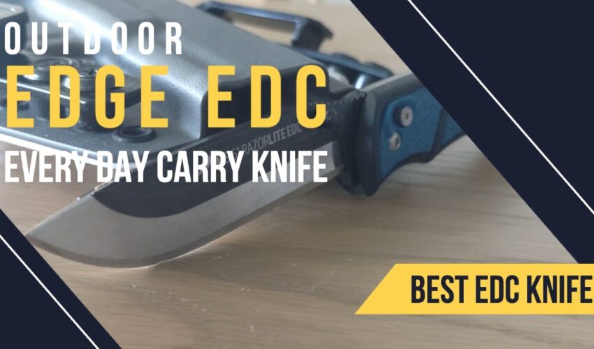 Outdoor Edge EDC : The Most Modular Knife on the Market