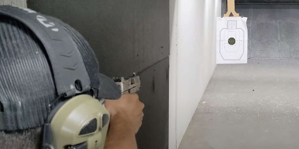 The FN510 barely recoils for a 10mm