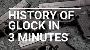 History of the Glock Pistol in 3 Minutes