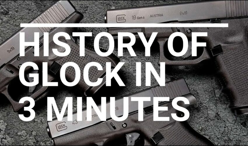 History of the Glock Pistol in 3 Minutes