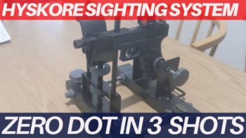 How to zero your pistol red dot in under 3 shots fired
