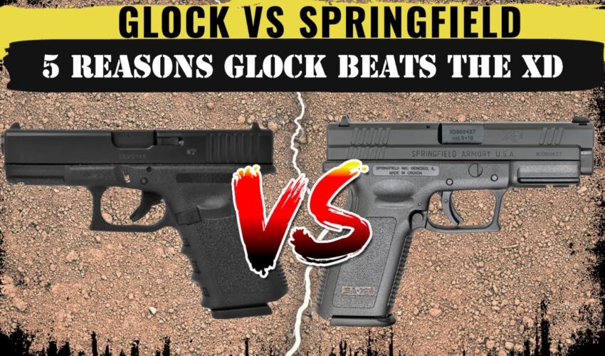 Springfield XD vs Glock: Which is better? Why did the XD never kill Glock?