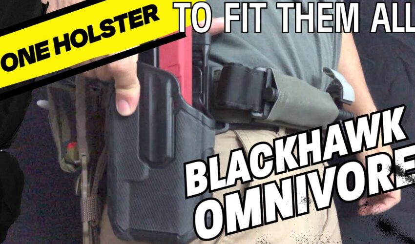 Blackhawk Omnivore: The Ultimate Universal Holster Compatible with Every Handgun
