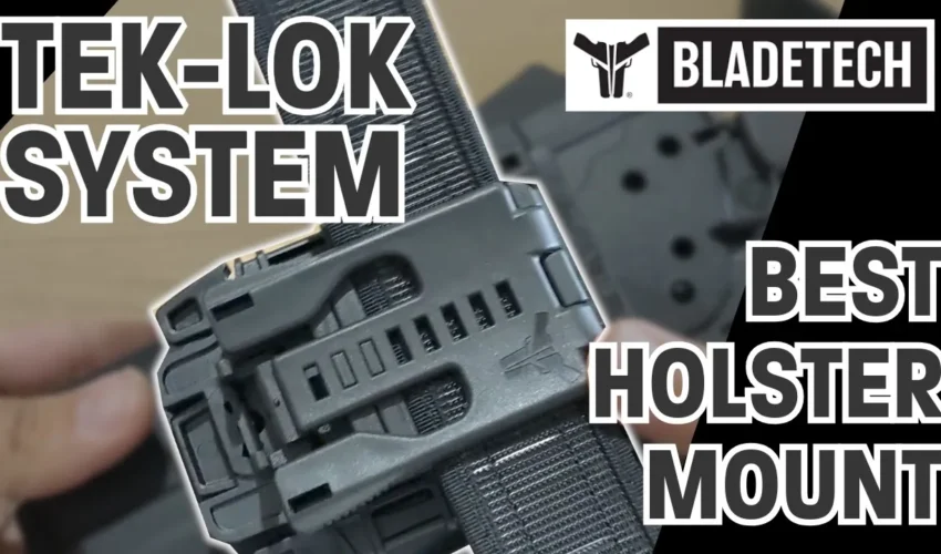 BLADETECH Tek-Lok System: Best Holster Mounting Solution