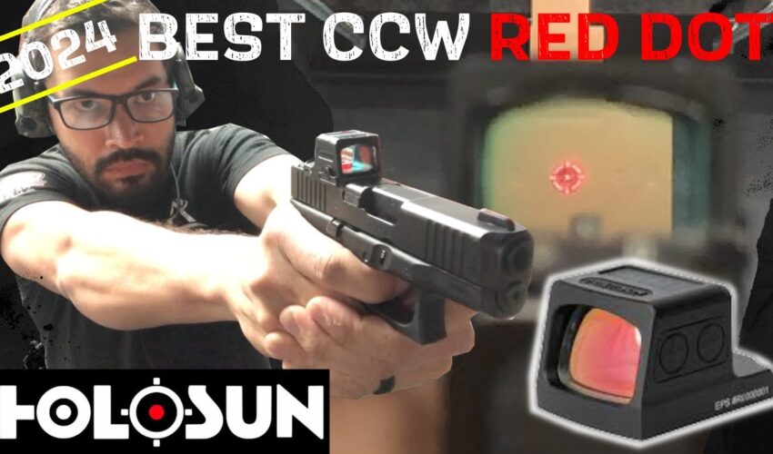 The Holosun EPS MRS is the best Red Dot for Concealed Carry in 2024