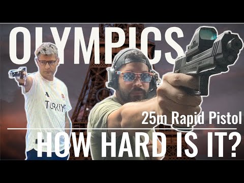 How hard is Olympics Shooting? 25m Men’s Rapid Pistol event