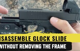 How to Disassemble a Locked up Glock Slide while On the Frame