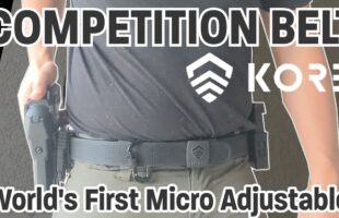 Kore Competition Belt: The World’s First Micro Adjustable Shooting Belt