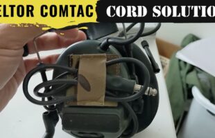 Peltor Comtac : $8 Fix for Dangling Cords